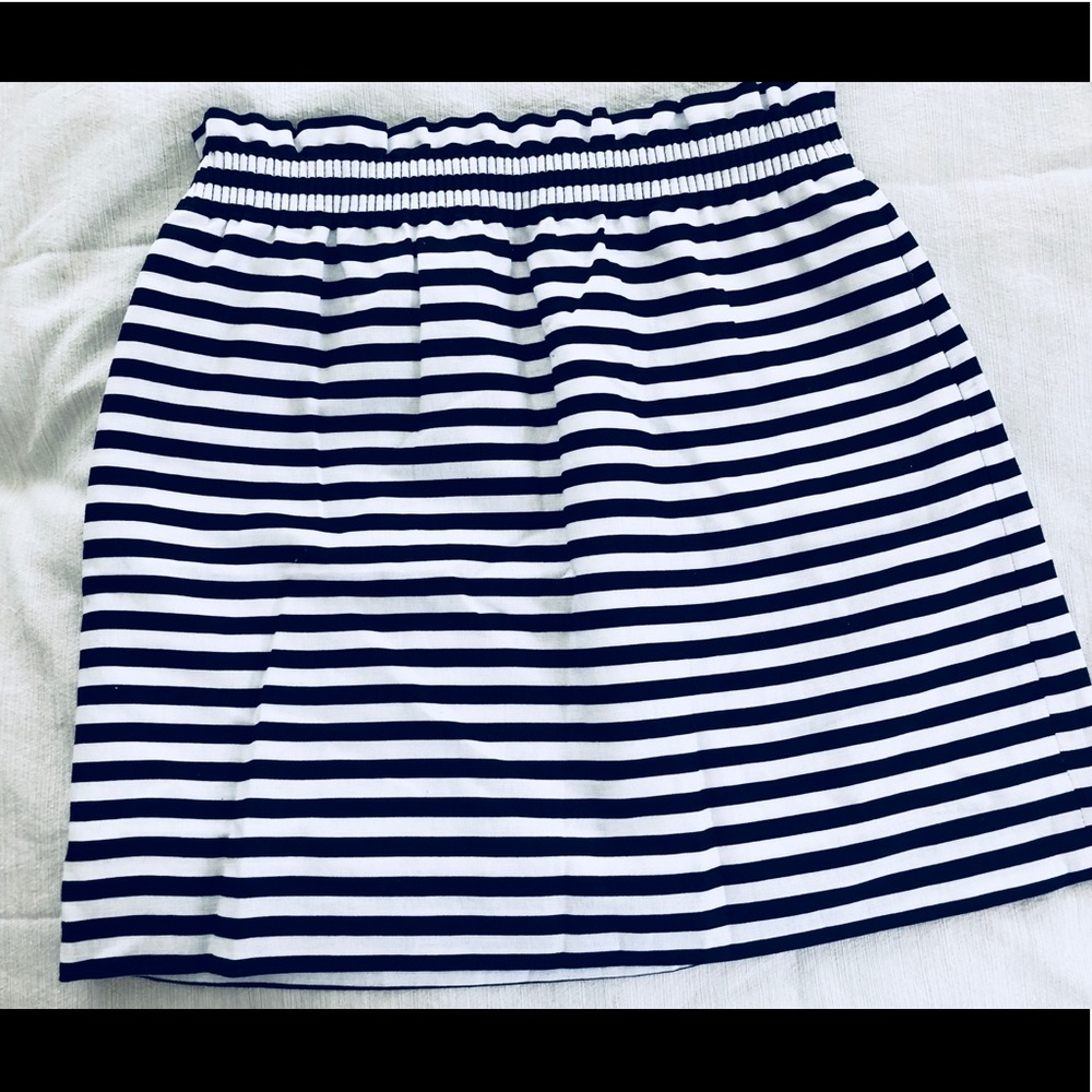 J.Crew Factory Linen-Cotton Sidewalk Skirt